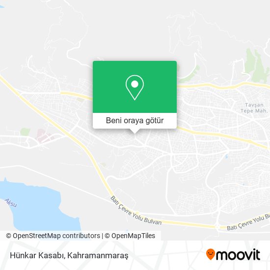 Hünkar Kasabı harita