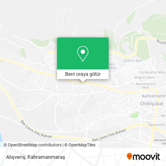 Alışveriş harita