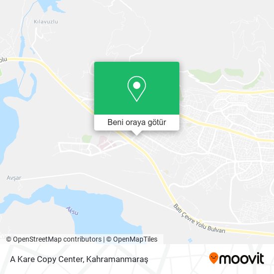 A Kare Copy Center harita