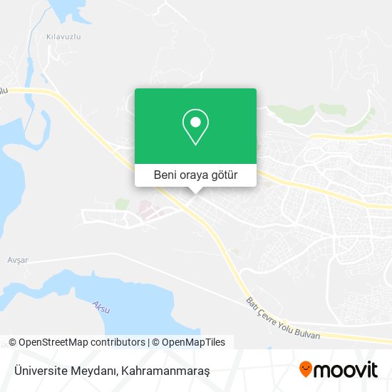 Üniversite Meydanı harita