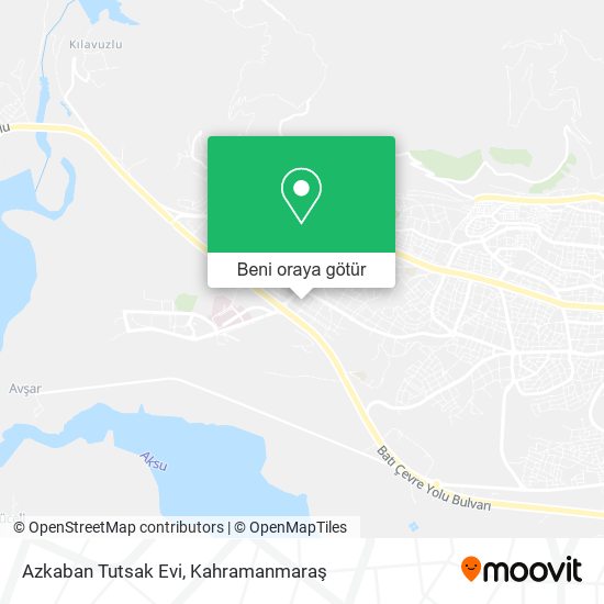Azkaban Tutsak Evi harita