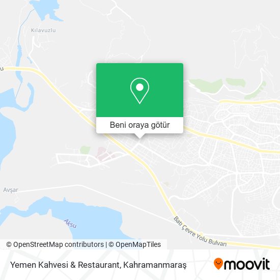 Yemen Kahvesi & Restaurant harita
