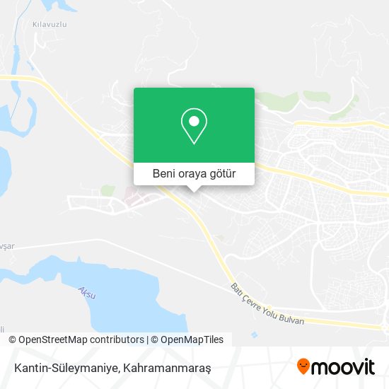 Kantin-Süleymaniye harita