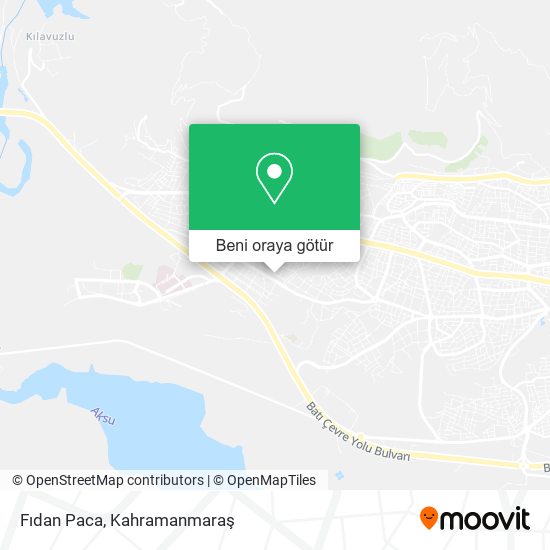 Fıdan Paca harita