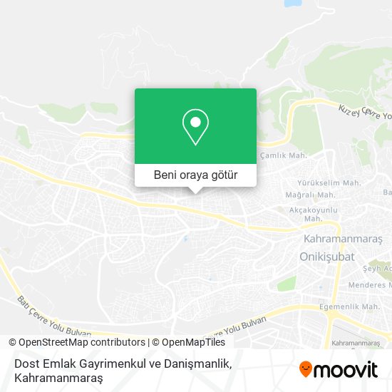 Dost Emlak Gayrimenkul ve Danişmanlik harita