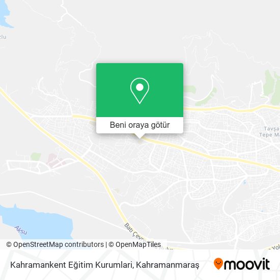 Kahramankent Eğitim Kurumlari harita