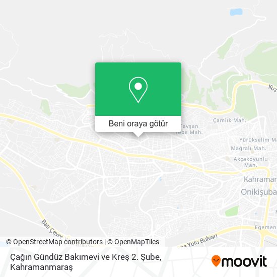 Çağın Gündüz Bakımevi ve Kreş 2. Şube harita