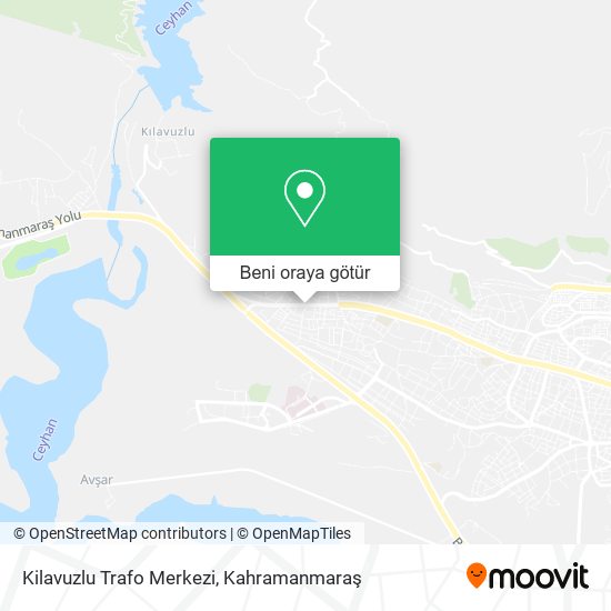 Kilavuzlu Trafo Merkezi harita