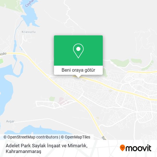 Adelet Park Saylak İnşaat ve Mimarlık harita