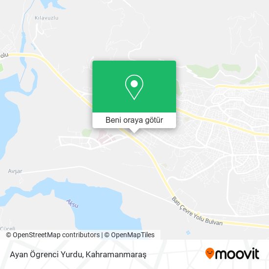 Ayan Ögrenci Yurdu harita