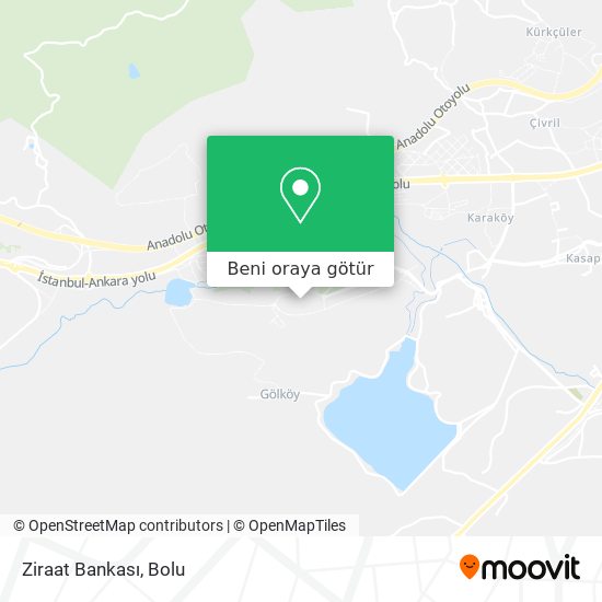 Ziraat Bankası harita