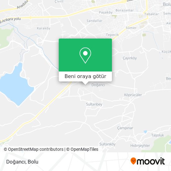 Doğancı harita