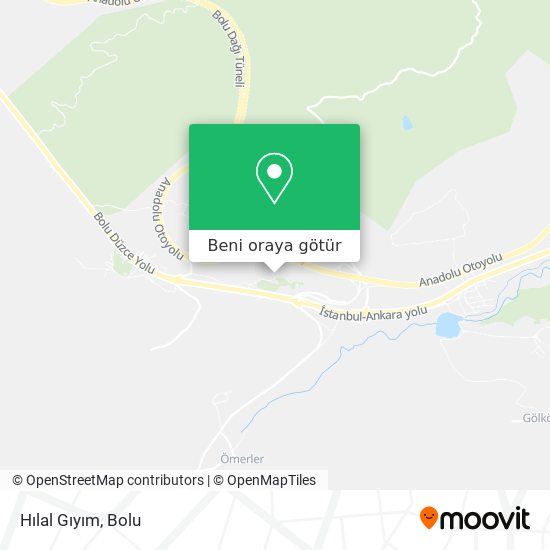 Hılal Gıyım harita