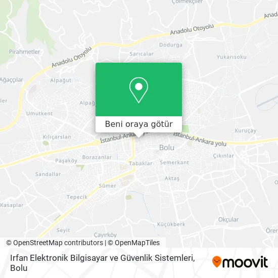 Irfan Elektronik Bilgisayar ve Güvenlik Sistemleri harita