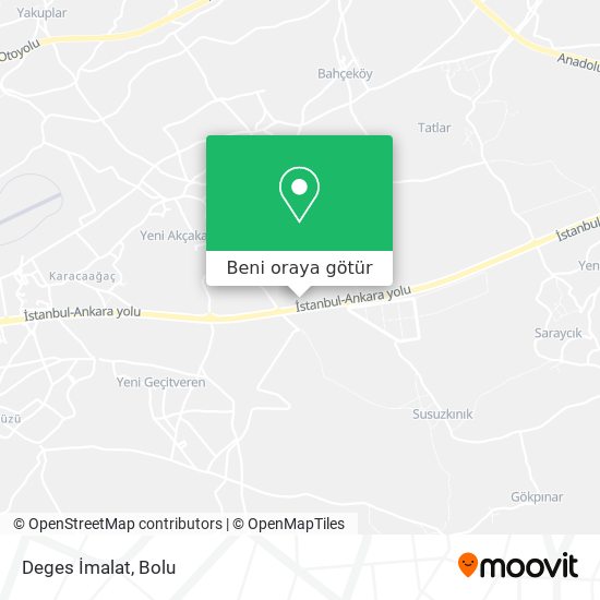 Deges İmalat harita