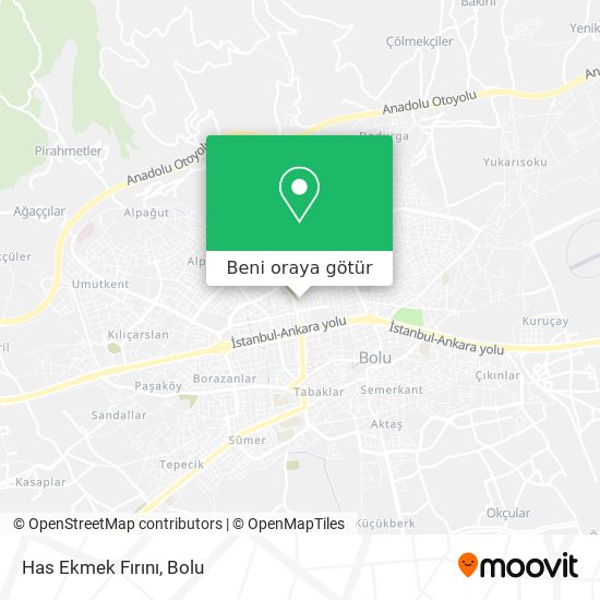Has Ekmek Fırını harita