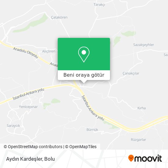 Aydın Kardeşler harita