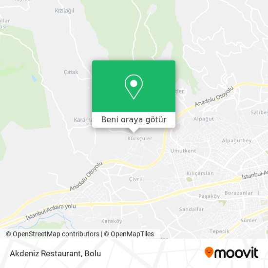 Akdeniz Restaurant harita