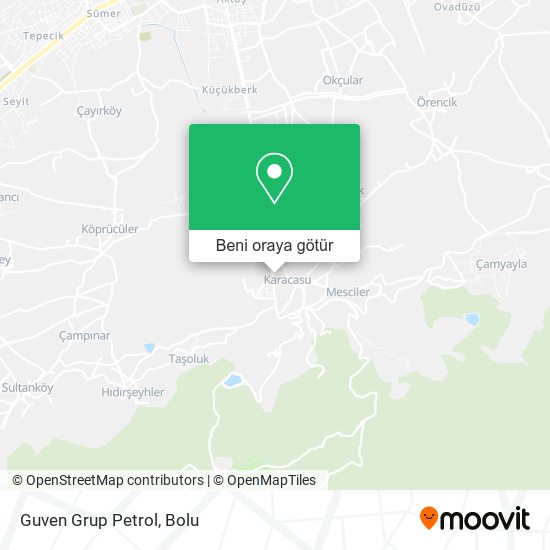 Guven Grup Petrol harita