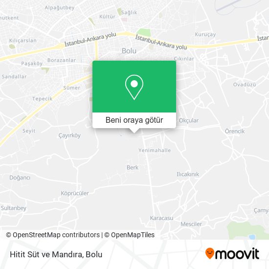 Hitit Süt ve Mandıra harita