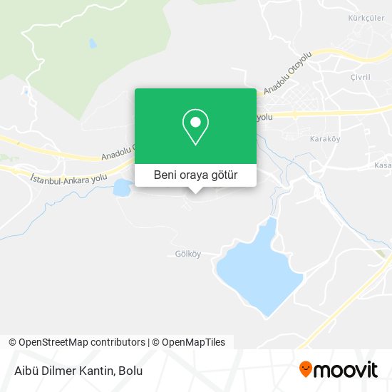 Aibü Dilmer Kantin harita