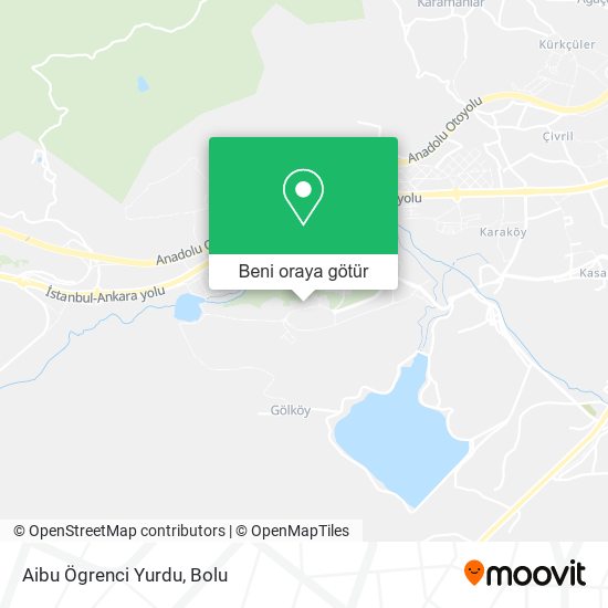 Aibu Ögrenci Yurdu harita