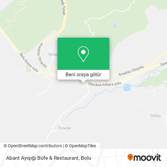 Abant Ayışığı Büfe & Restaurant harita