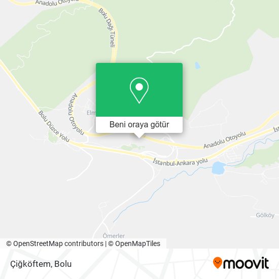 Çiğköftem harita
