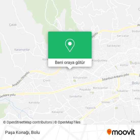 Paşa Konağı harita