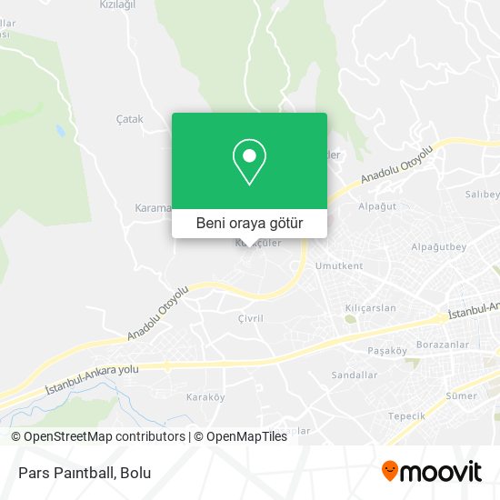 Pars Paıntball harita