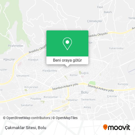 Çakmaklar Sitesi harita