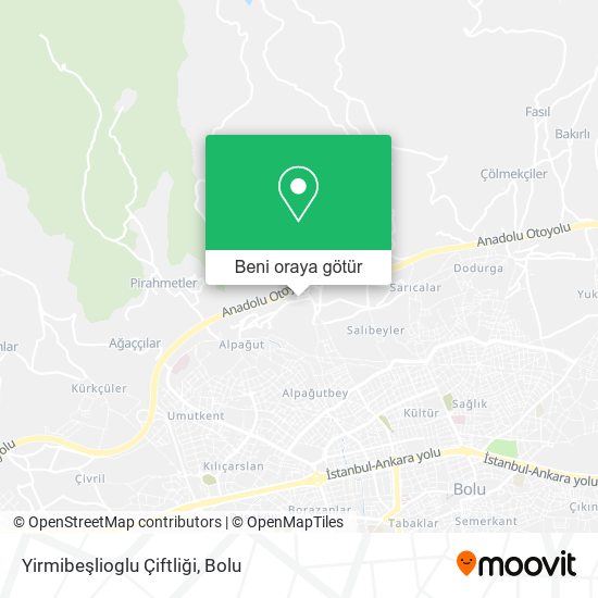 Yirmibeşlioglu Çiftliği harita