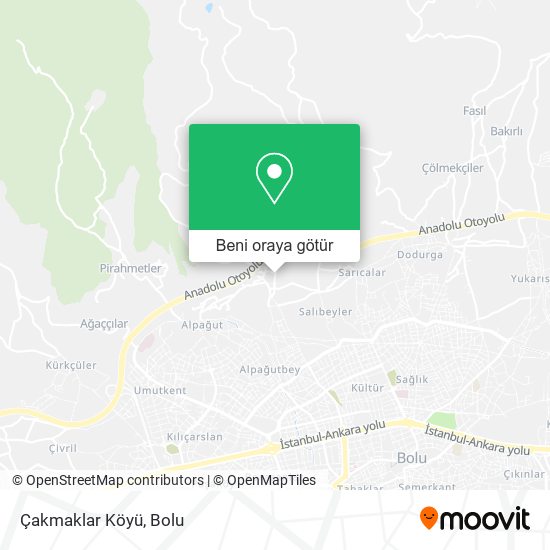 Çakmaklar Köyü harita