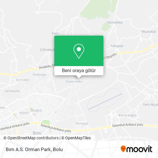 Bım A.S. Orman Park harita