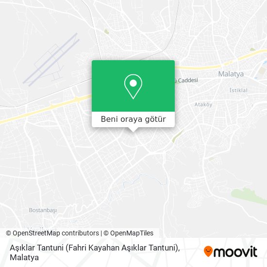 Aşıklar Tantuni (Fahri Kayahan Aşıklar Tantuni) harita