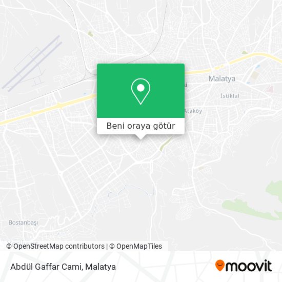 Abdül Gaffar Cami harita