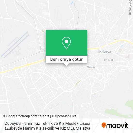 Zübeyde Hanım Kız Teknik ve Kız Meslek Lisesi (Zübeyde Hanim Kiz Teknik ve Kiz ML) harita