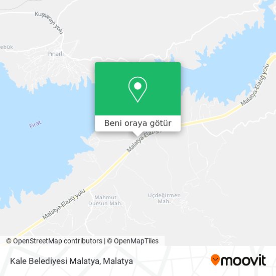 Kale Belediyesi Malatya harita