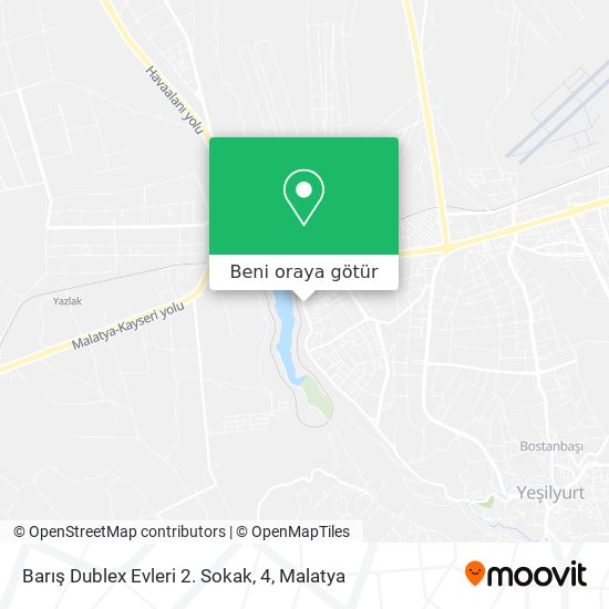 Barış Dublex Evleri 2. Sokak, 4 harita
