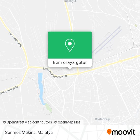 Sönmez Makina harita