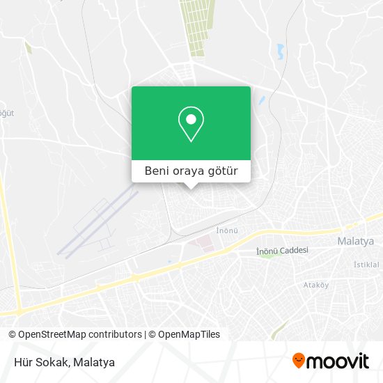Hür Sokak harita