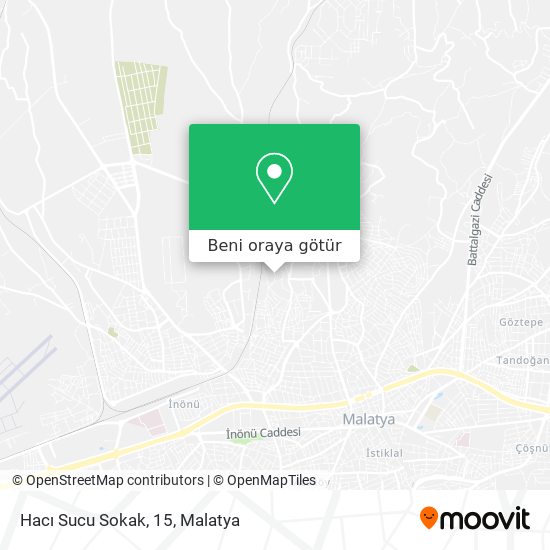Hacı Sucu Sokak, 15 harita