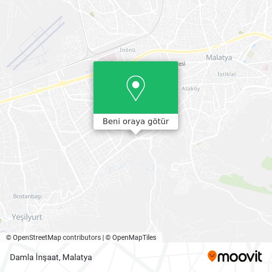 Damla İnşaat harita