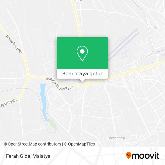 Ferah Gıda harita