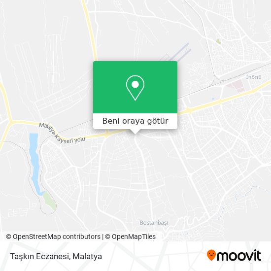 Taşkın Eczanesi harita