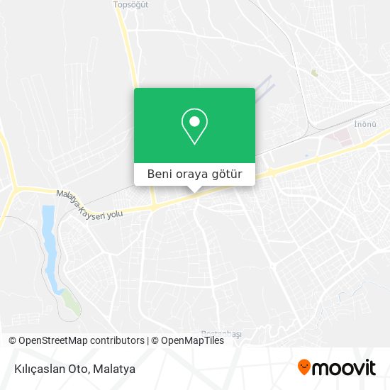 Kılıçaslan Oto harita