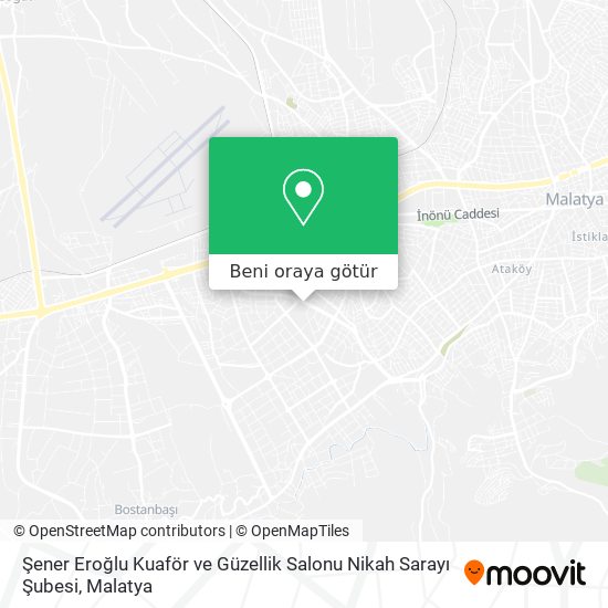 Şener Eroğlu Kuaför ve Güzellik Salonu Nikah Sarayı Şubesi harita