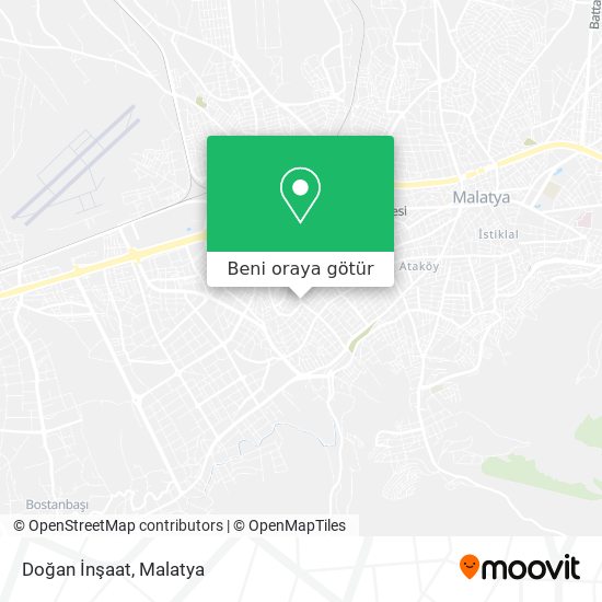 Doğan İnşaat harita