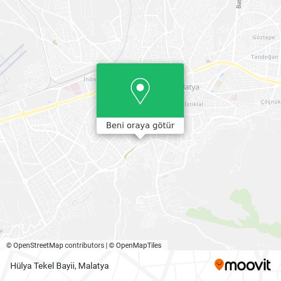 Hülya Tekel Bayii harita