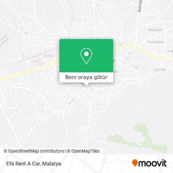 Efe Rent A Car harita